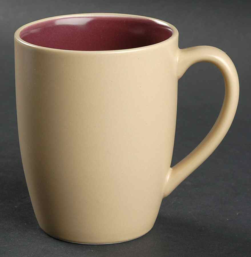 Paradiso 2 Tone Burgundy Mug by Gibson Designs-1