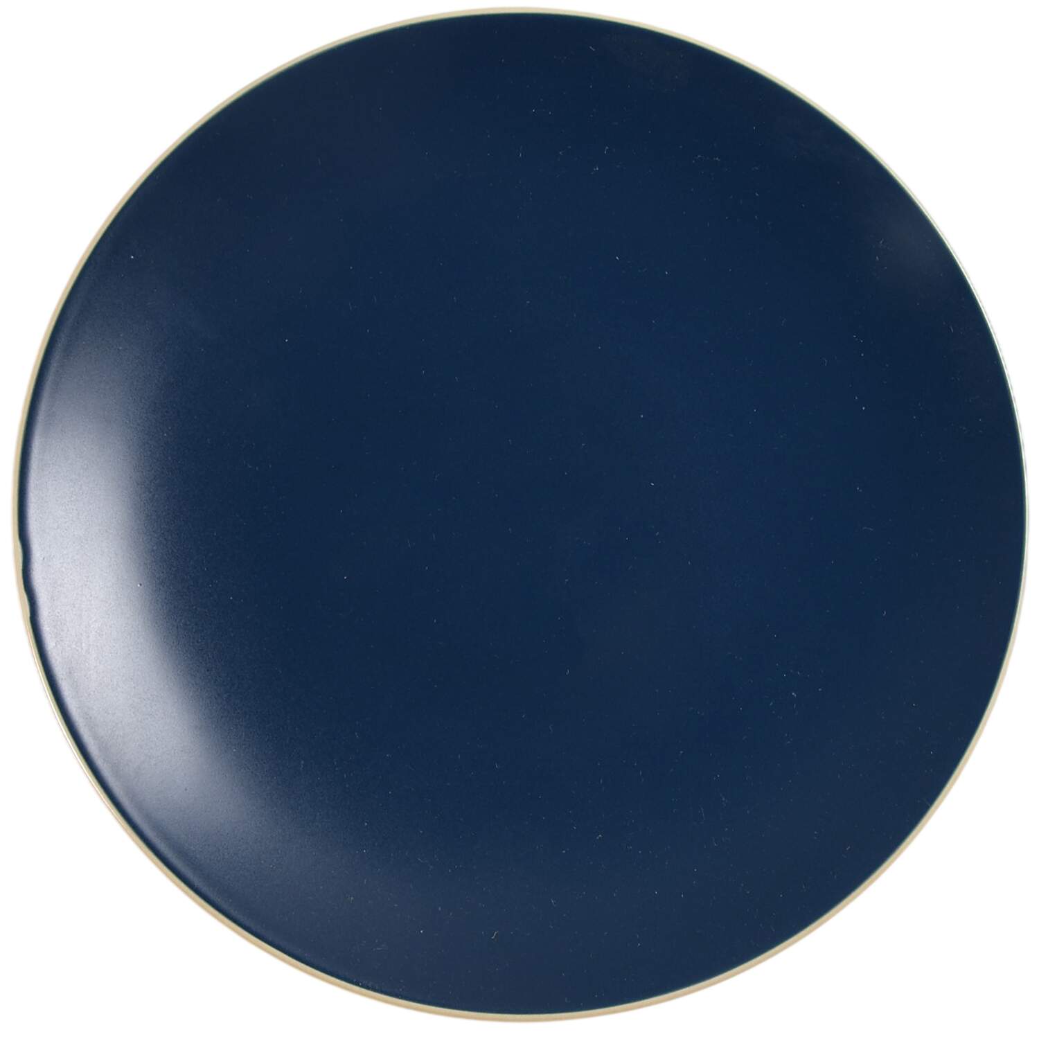 Paradiso 2 Tone Blue Salad/Dessert Plate by Gibson Designs-1