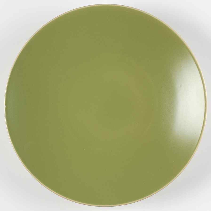Paradiso 2 Tone Green Dinner Plate by Gibson Designs-1