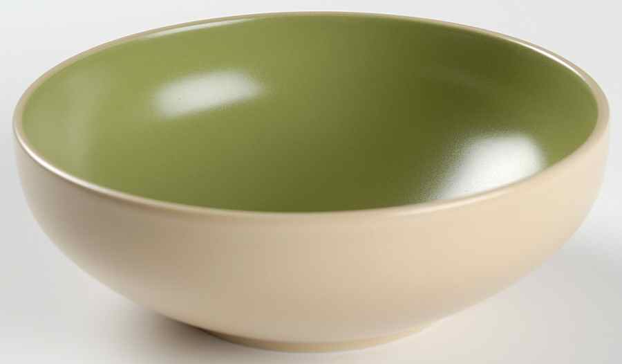 Paradiso 2 Tone Green Soup/Cereal Bowl by Gibson Designs-1