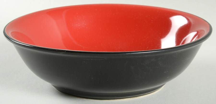 Vivendi Red Soup/Cereal Bowl by Gibson Designs-1