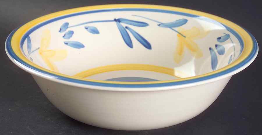 Maison Garden Soup/Cereal Bowl by Gibson Designs-1