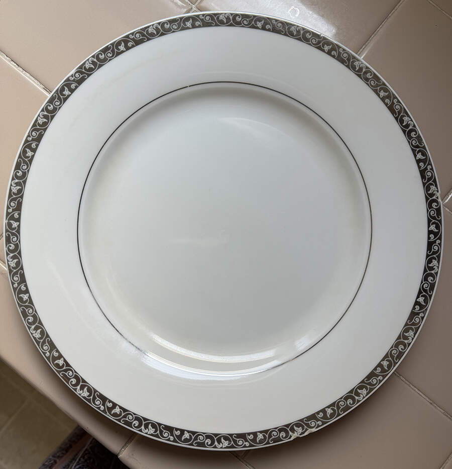 Halston Dinner Plate by Gibson Designs-1