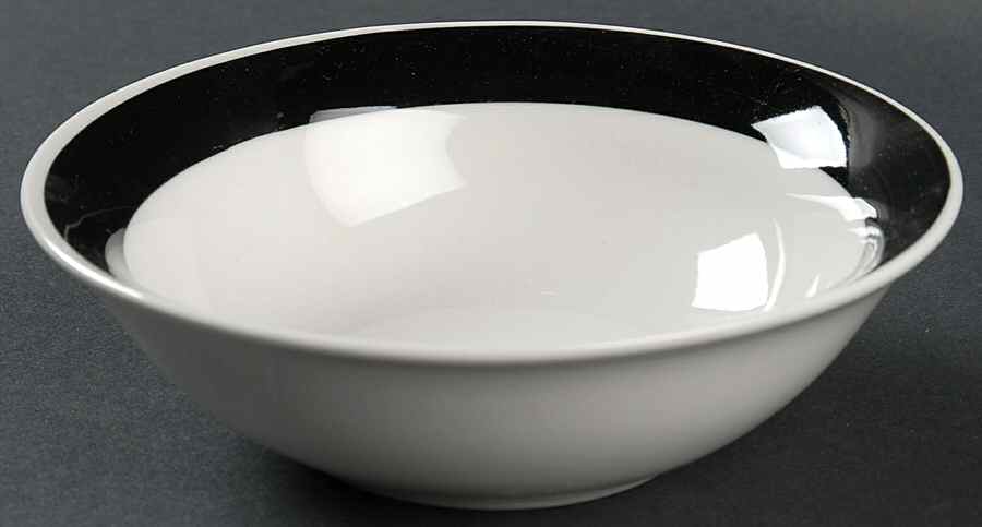 Essex Black Soup/Cereal Bowl by Gibson Designs-1
