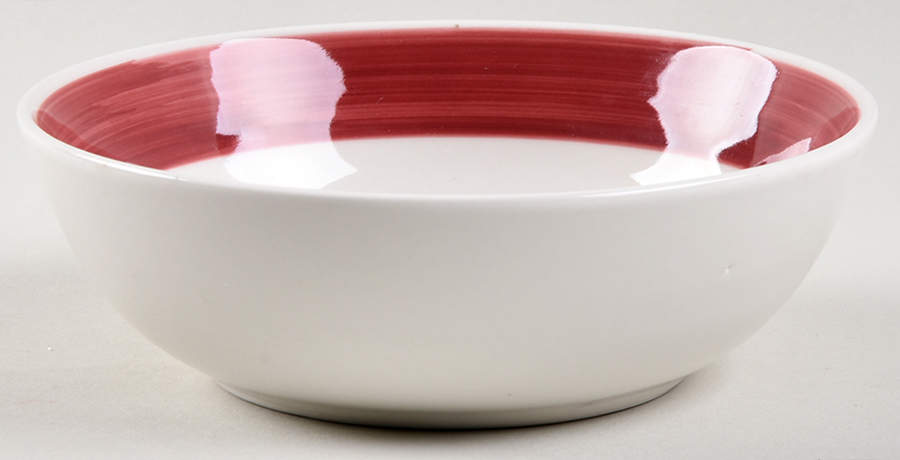 Essex Burgundy Fruit/Dessert (Sauce) Bowl by Gibson Designs-1