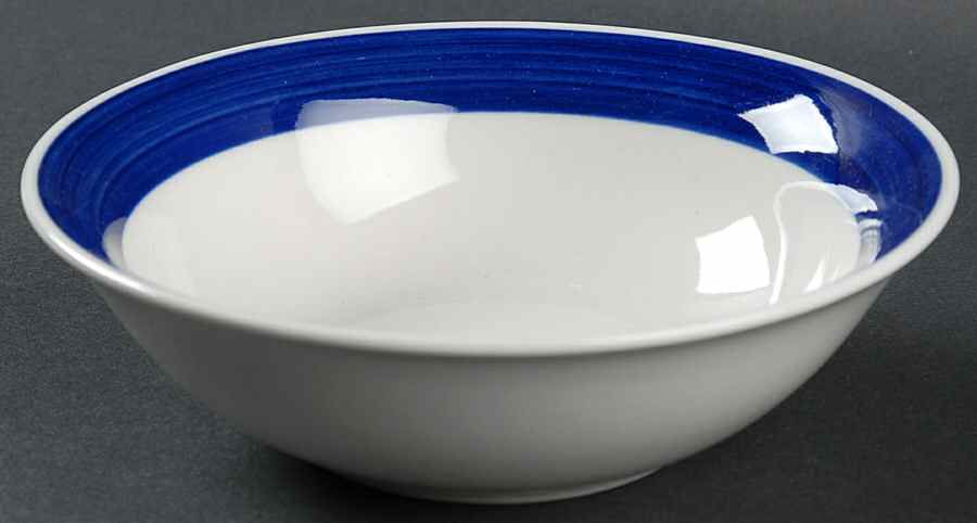 Essex Cobalt Blue Soup/Cereal Bowl by Gibson Designs-1