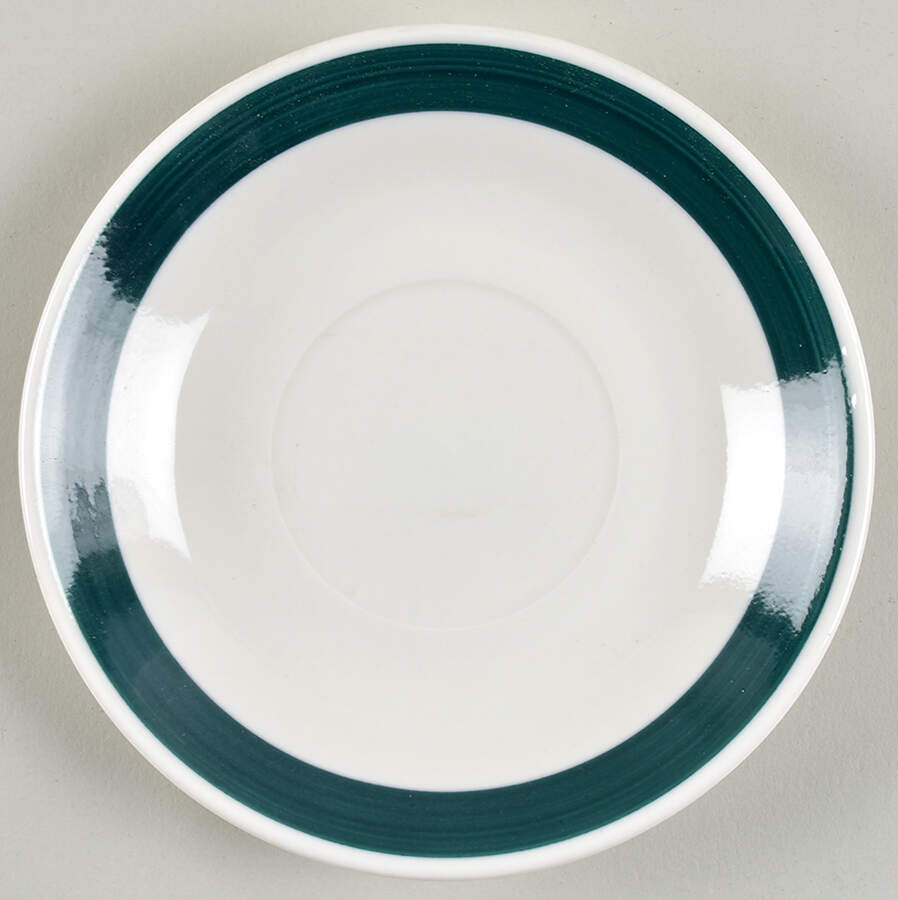 Essex Hunter Green Saucer by Gibson Designs-1