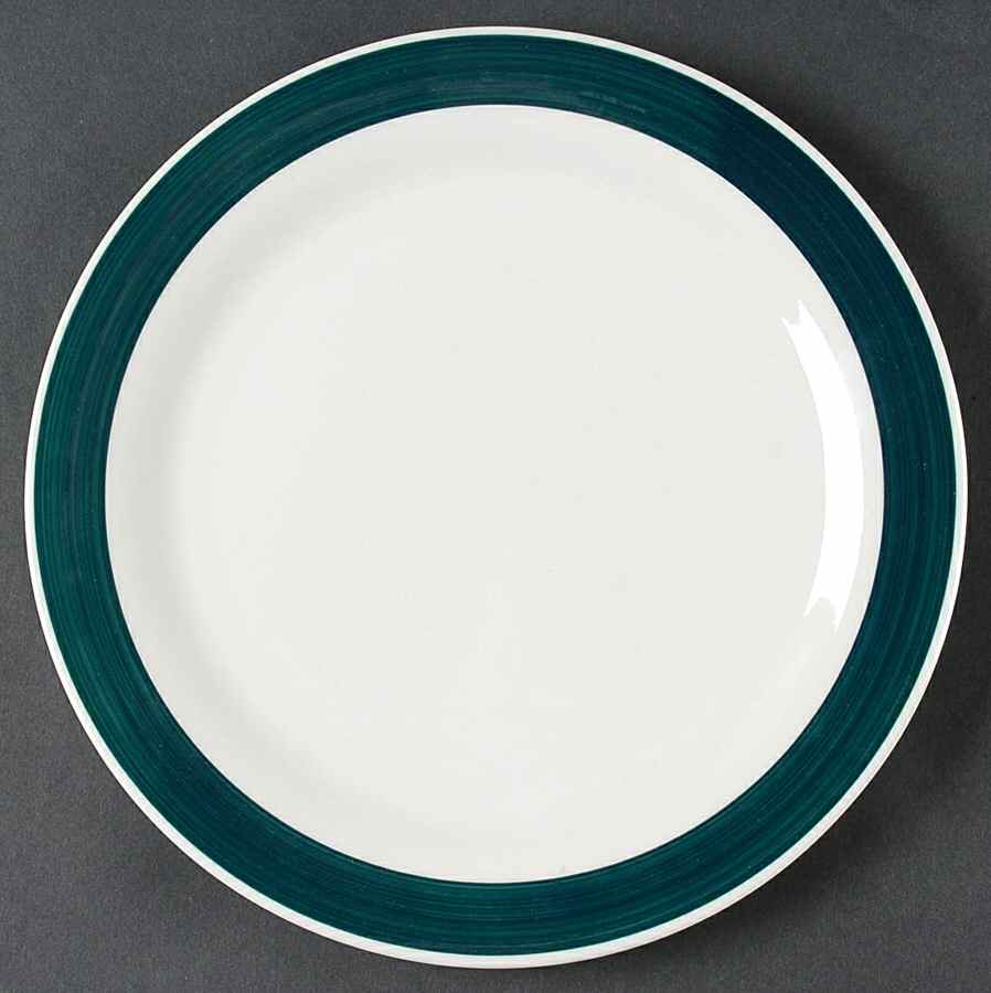 Essex Hunter Green Dinner Plate by Gibson Designs-1