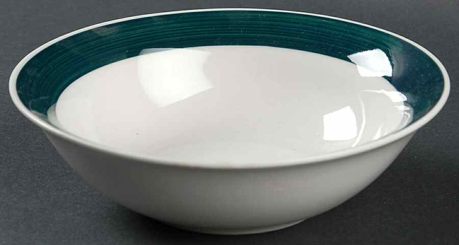 Essex Hunter Green Soup/Cereal Bowl by Gibson Designs-1