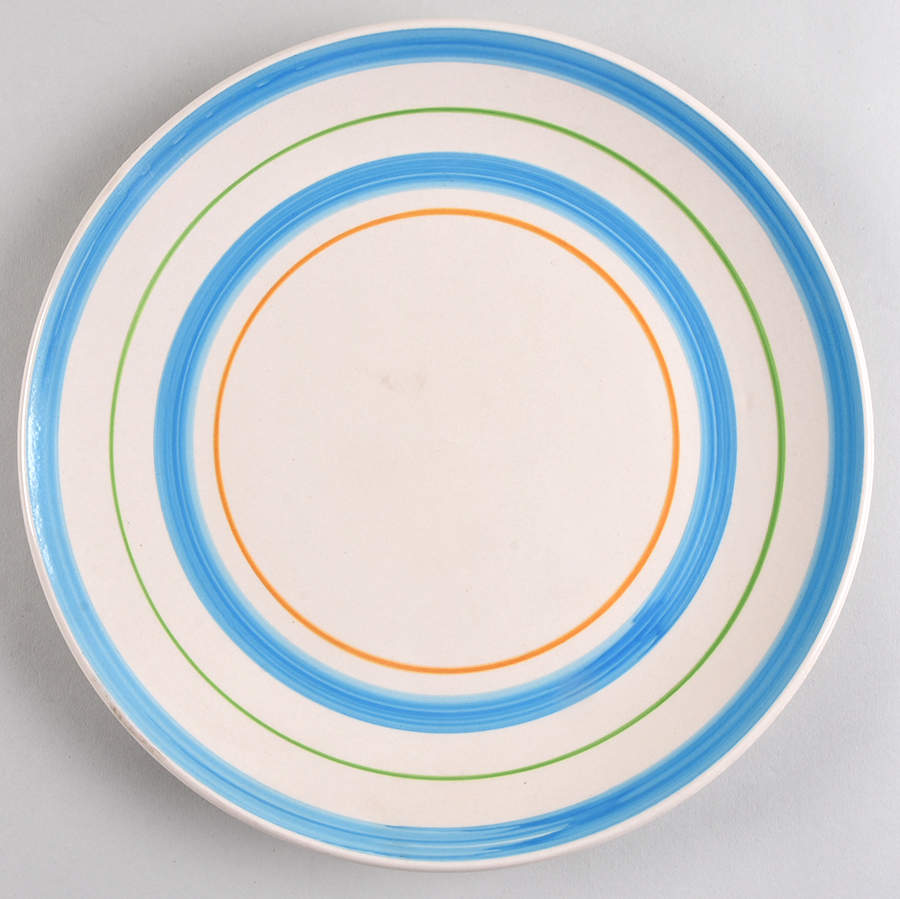 Lorenzo Blue Dinner Plate by Gibson Designs-1