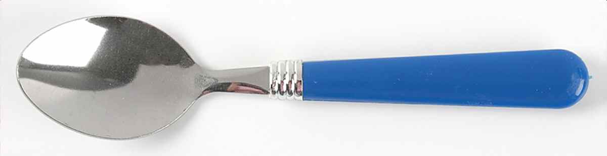 Basic Living VIII Marine Blue Place/Oval Soup Spoon by Gibson Designs-1