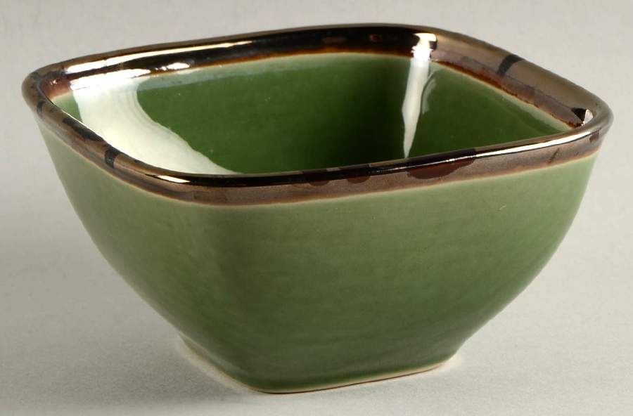 Barrymore Green Fruit/Dessert (Sauce) Bowl by Gibson Designs-1