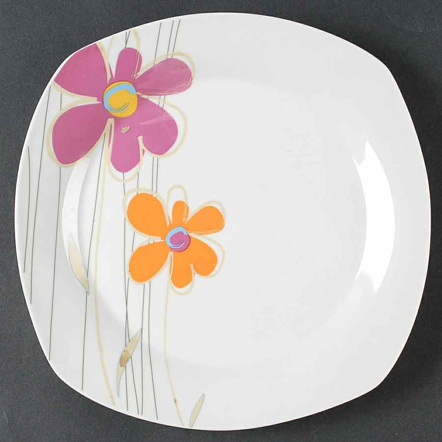 Sunset Daisy Dinner Plate by Gibson Designs-1