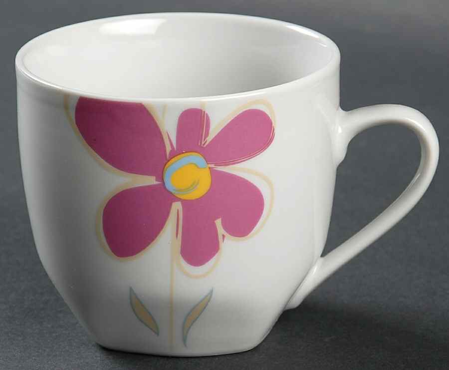Sunset Daisy Flat Cup by Gibson Designs-1