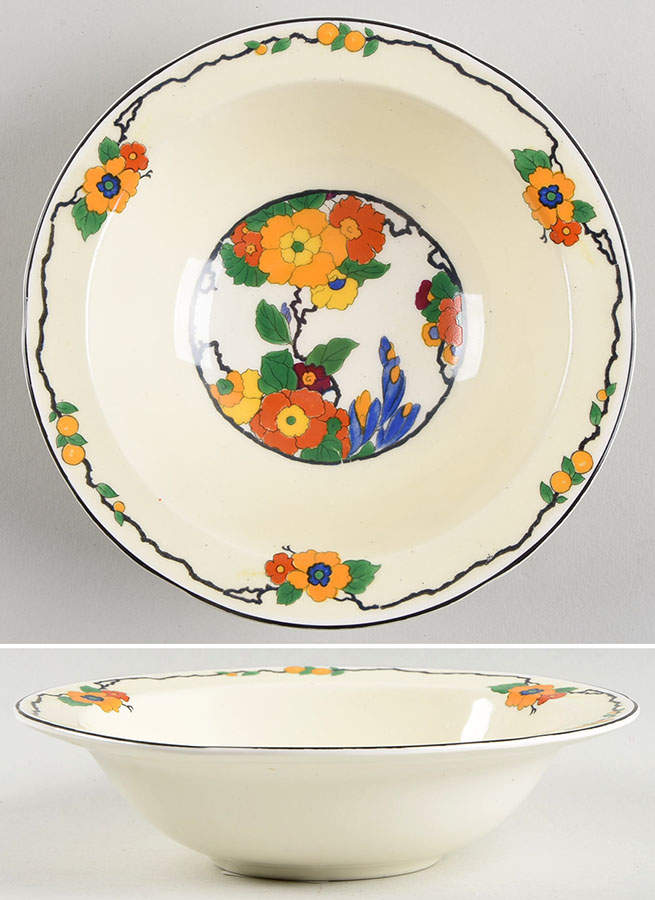 Gillian Coupe Cereal Bowl by Grindley-1