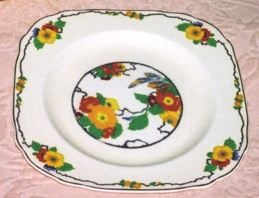 Gillian Salad Plate by Grindley-1