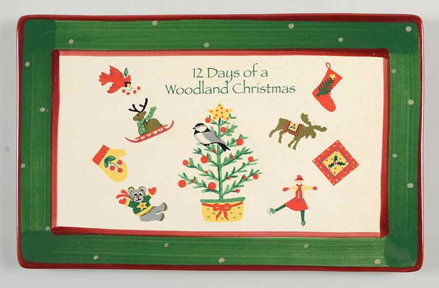 Twelve Days of Christmas Trivet by Gibson Designs-1