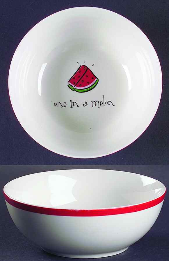 Eat Your Words Soup/Cereal Bowl by Gibson Designs-1