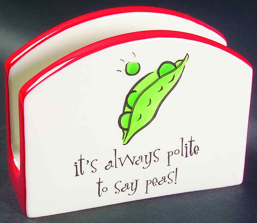 Eat Your Words Napkin Holder by Gibson Designs-1