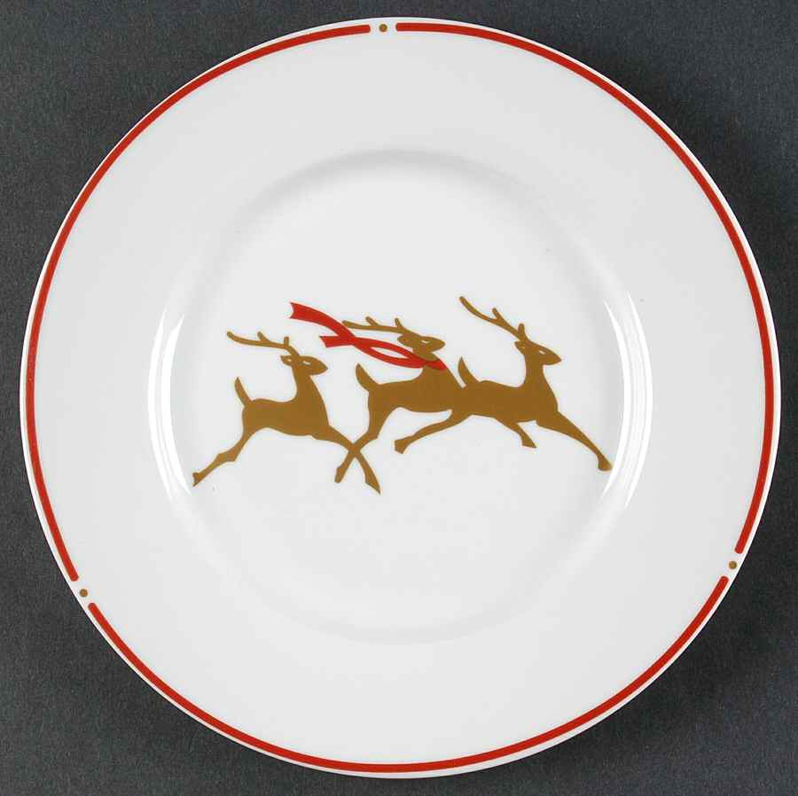 Winter Tidings Salad/Dessert Plate by Gibson Designs-1