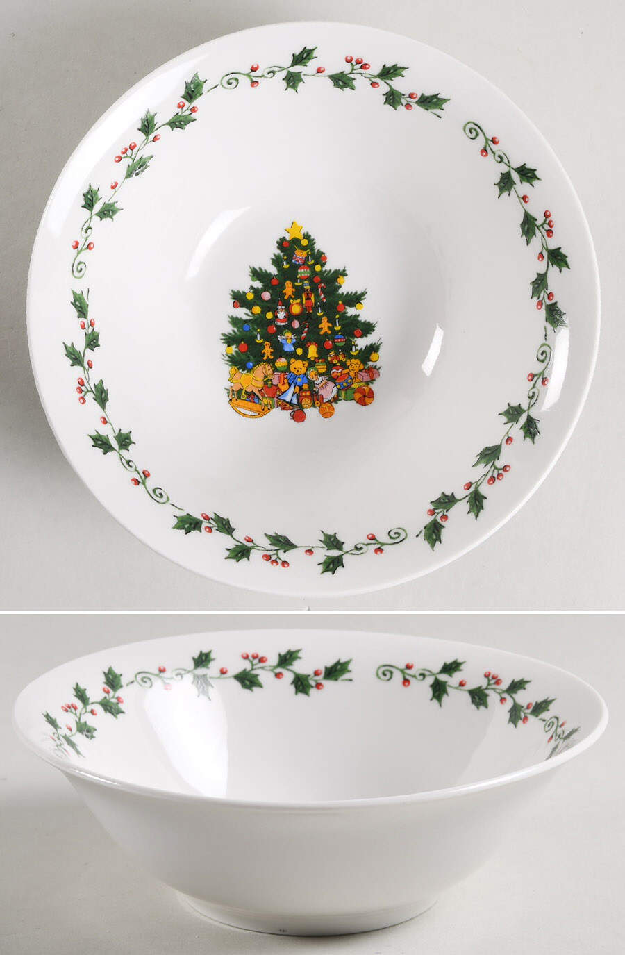 Tree Trimmings Soup/Cereal Bowl by Gibson Designs-1