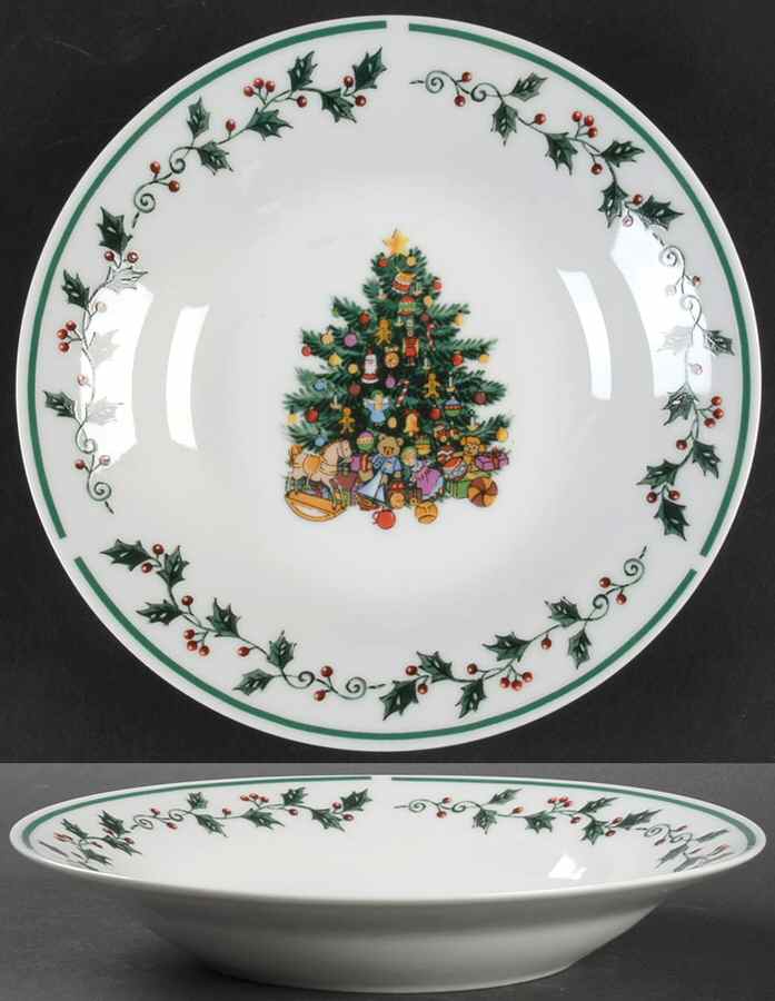 Tree Trimmings Coupe Soup Bowl by Gibson Designs-1
