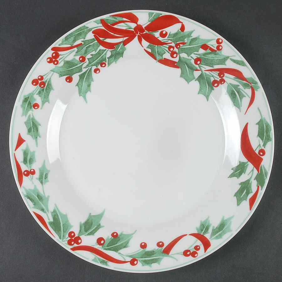 Holiday Garland Dinner Plate by Gibson Designs-1