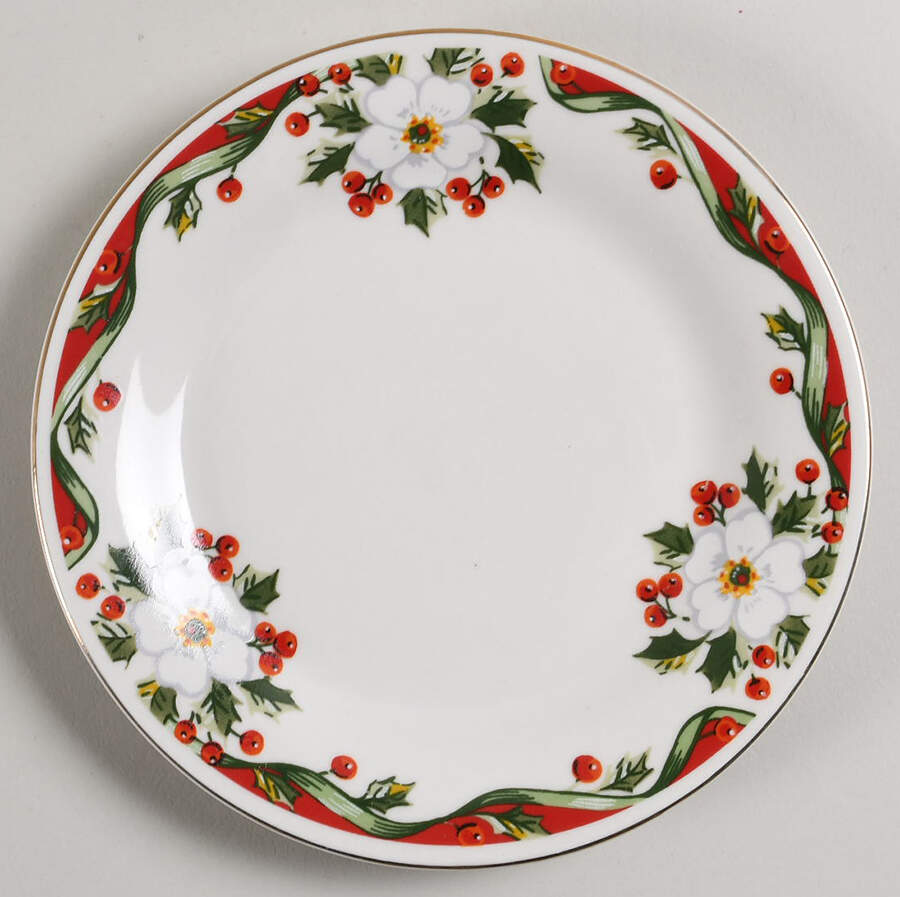 Winter Belle Salad/Dessert Plate by Gibson Designs-1