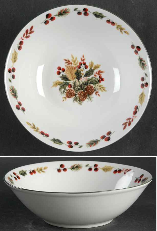 Winter Allure Soup/Cereal Bowl by Gibson Designs-1