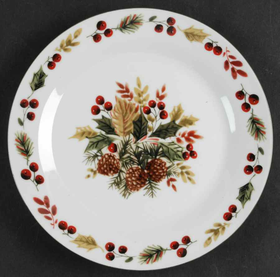 Winter Allure Dinner Plate by Gibson Designs-1