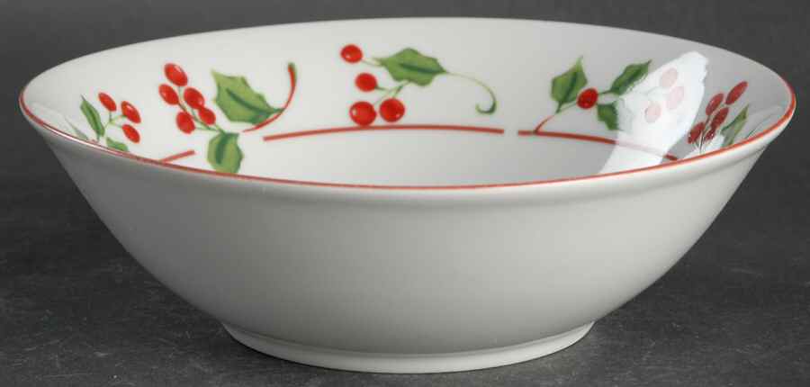 Holiday Circle Soup/Cereal Bowl by Gibson Designs-1