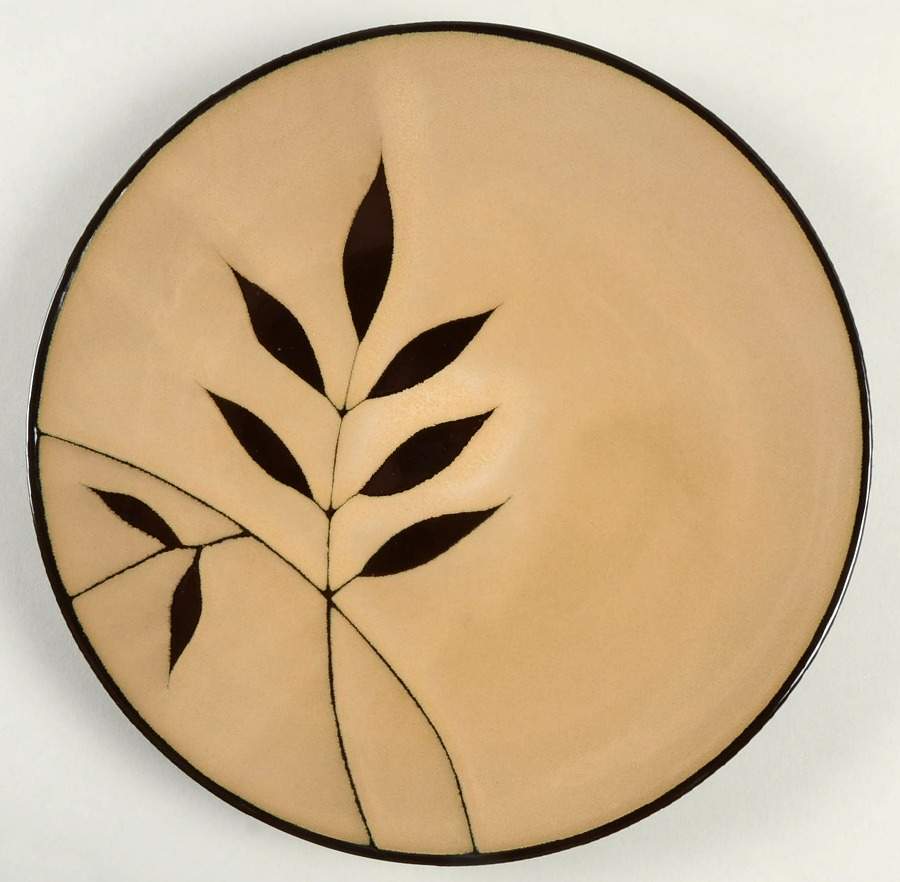 Midnight Palm Dinner Plate by Gibson Designs-1