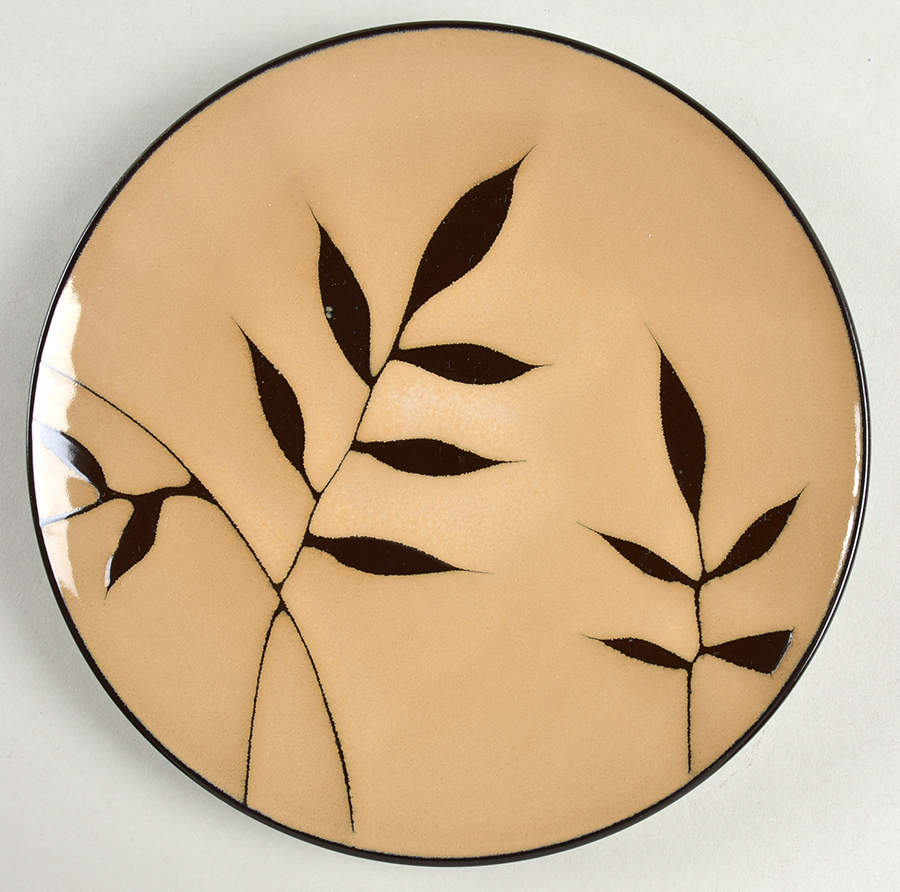 Midnight Palm Salad/Dessert Plate by Gibson Designs-1