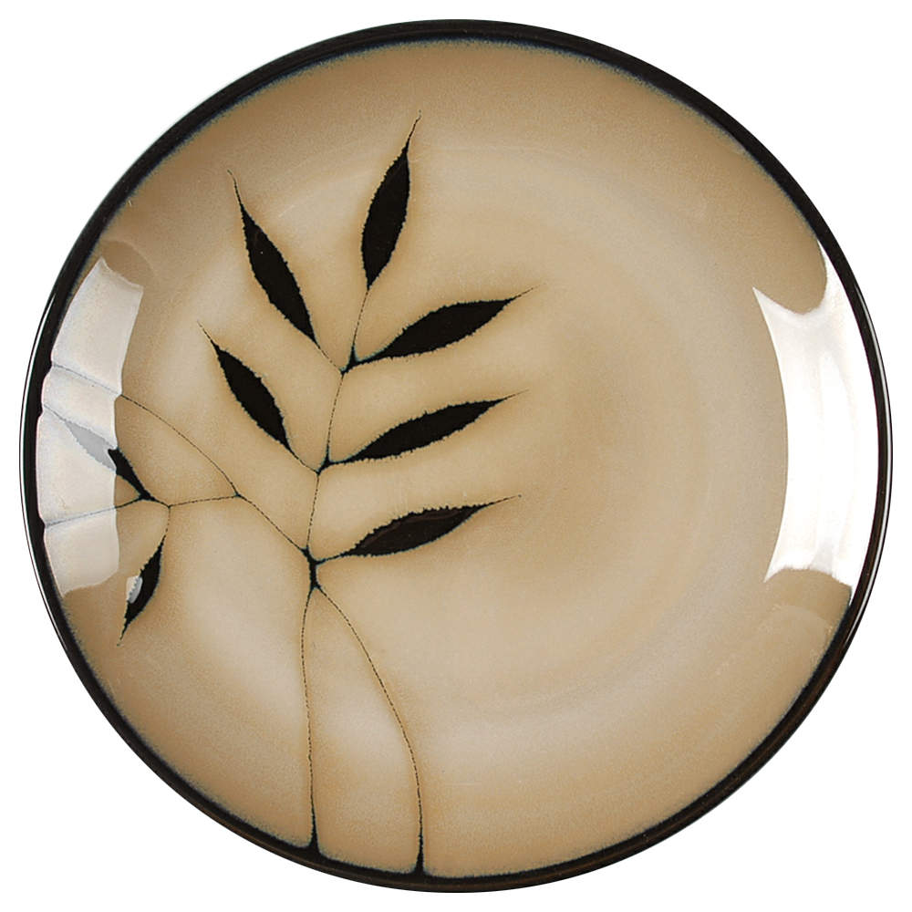 Midnight Palm Salad/Dessert Plate by Gibson Designs-1