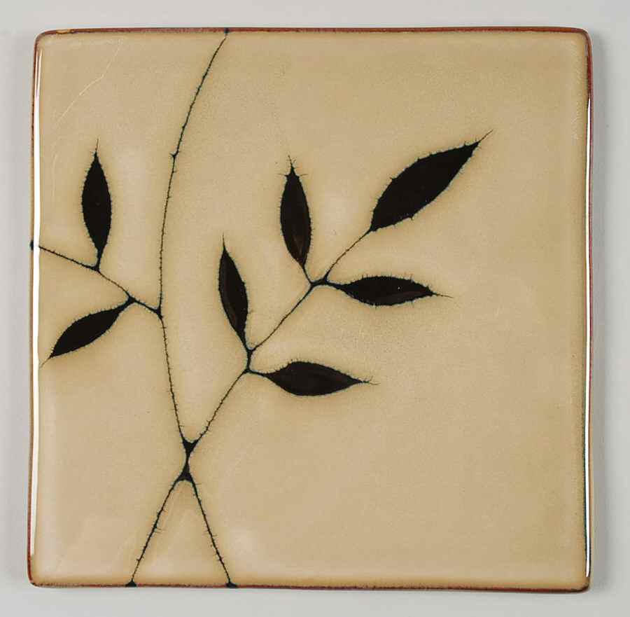 Midnight Palm Square Trivet by Gibson Designs-1