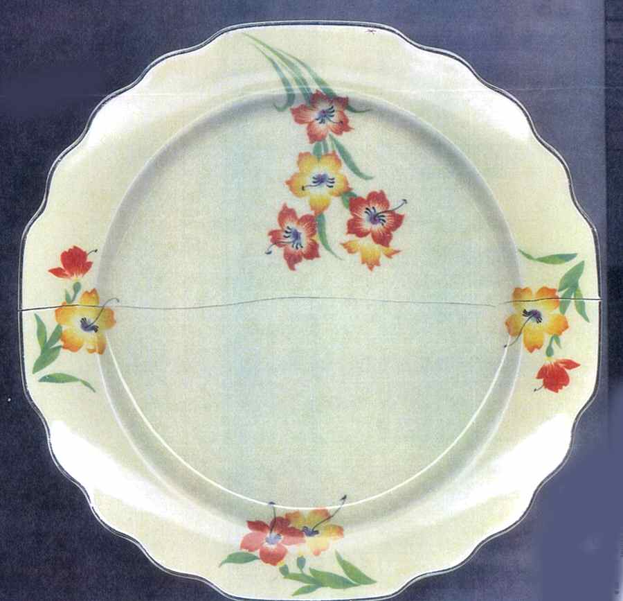 GEO485 Luncheon Plate by WS George-1