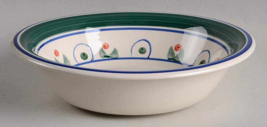 Primrose (Cream Background) Coupe Soup Bowl by Gibson Designs-1