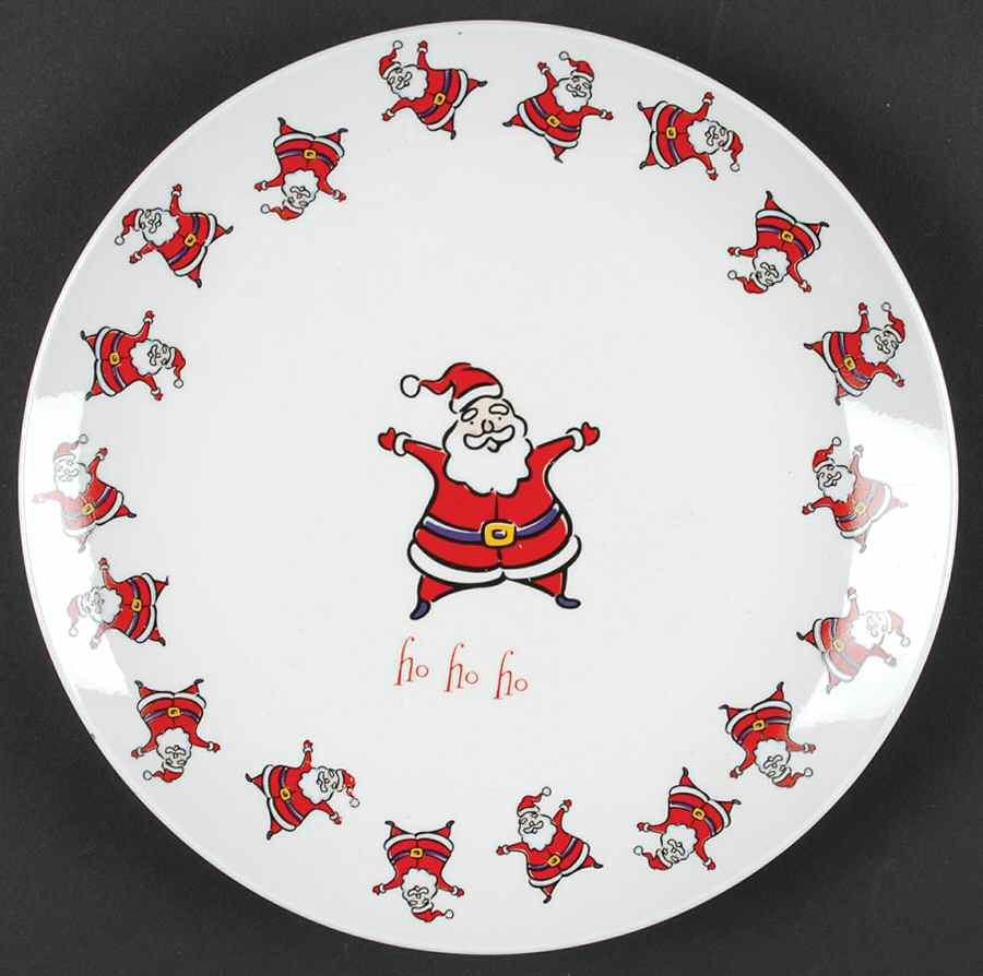 Ho Ho Ho (Coupe) Dinner Plate by Gibson Designs-1