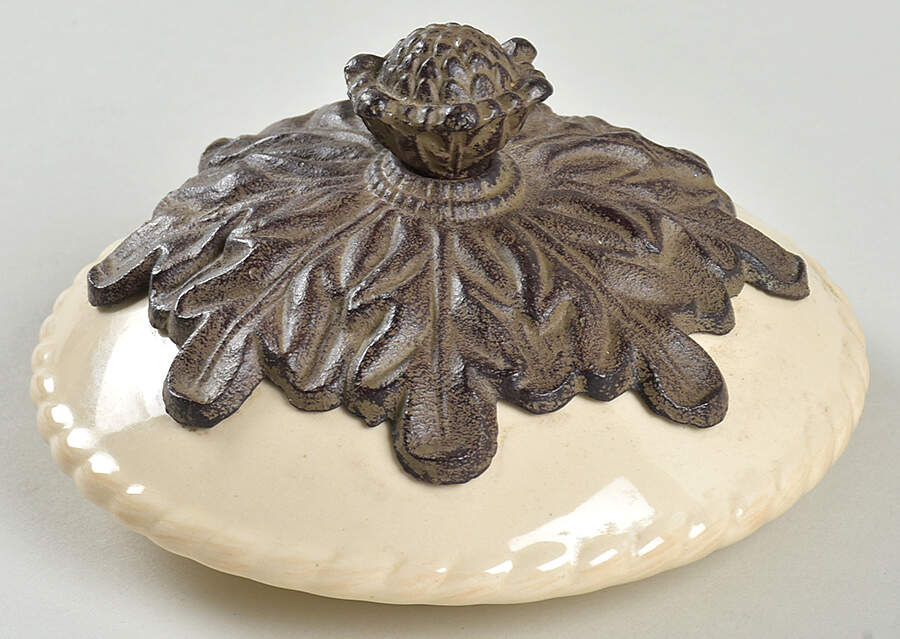 Cream Lid for Teapot by GG Collection-1