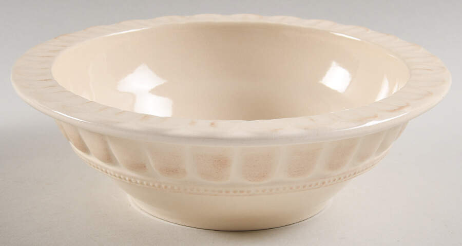Cream Center Dish for 7 Pc Crudite Set by GG Collection-1
