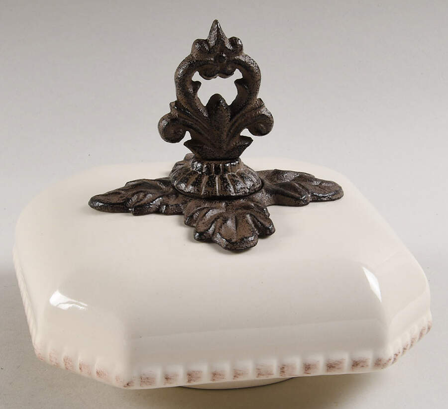 Cream Lid for Small Canister by GG Collection-1