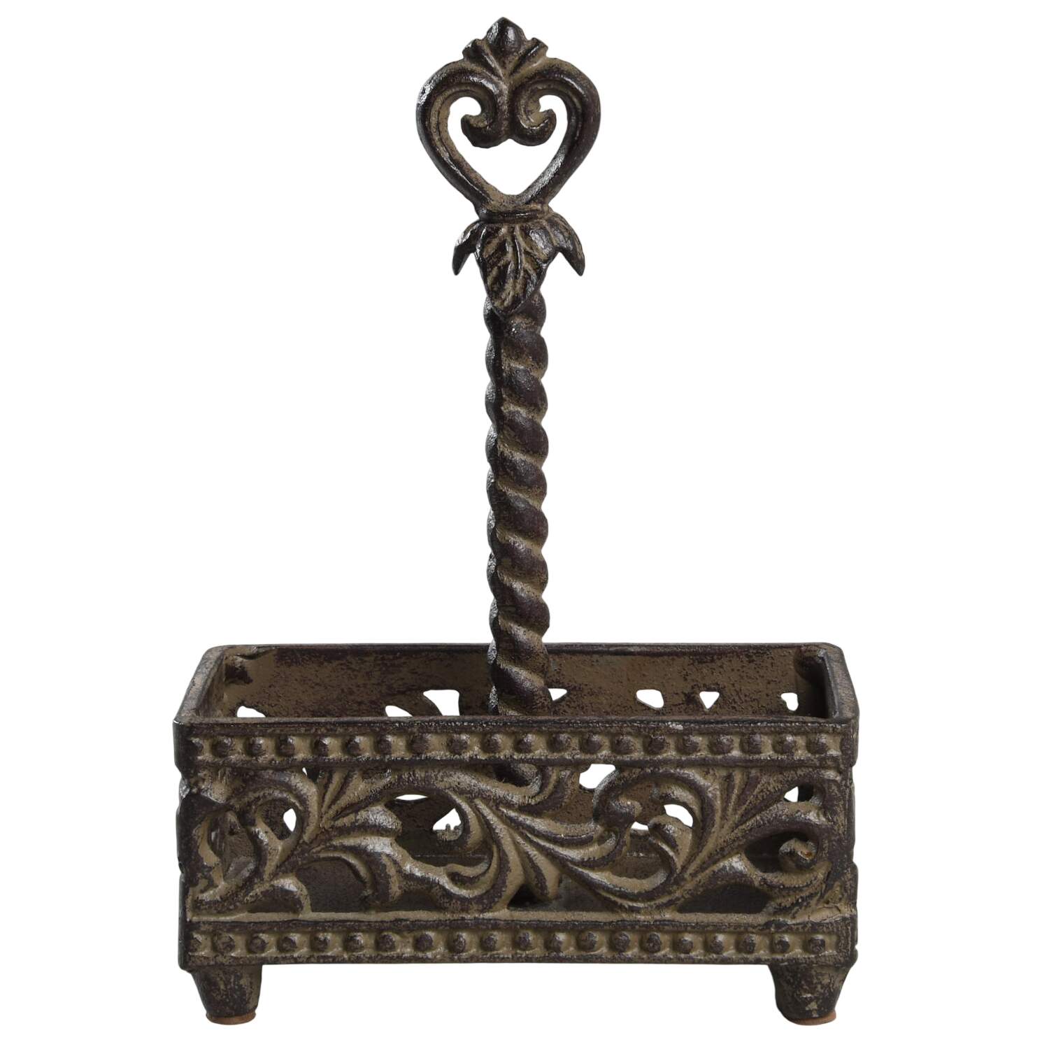 Cream Metal Stand for Salt & Pepper by GG Collection-1