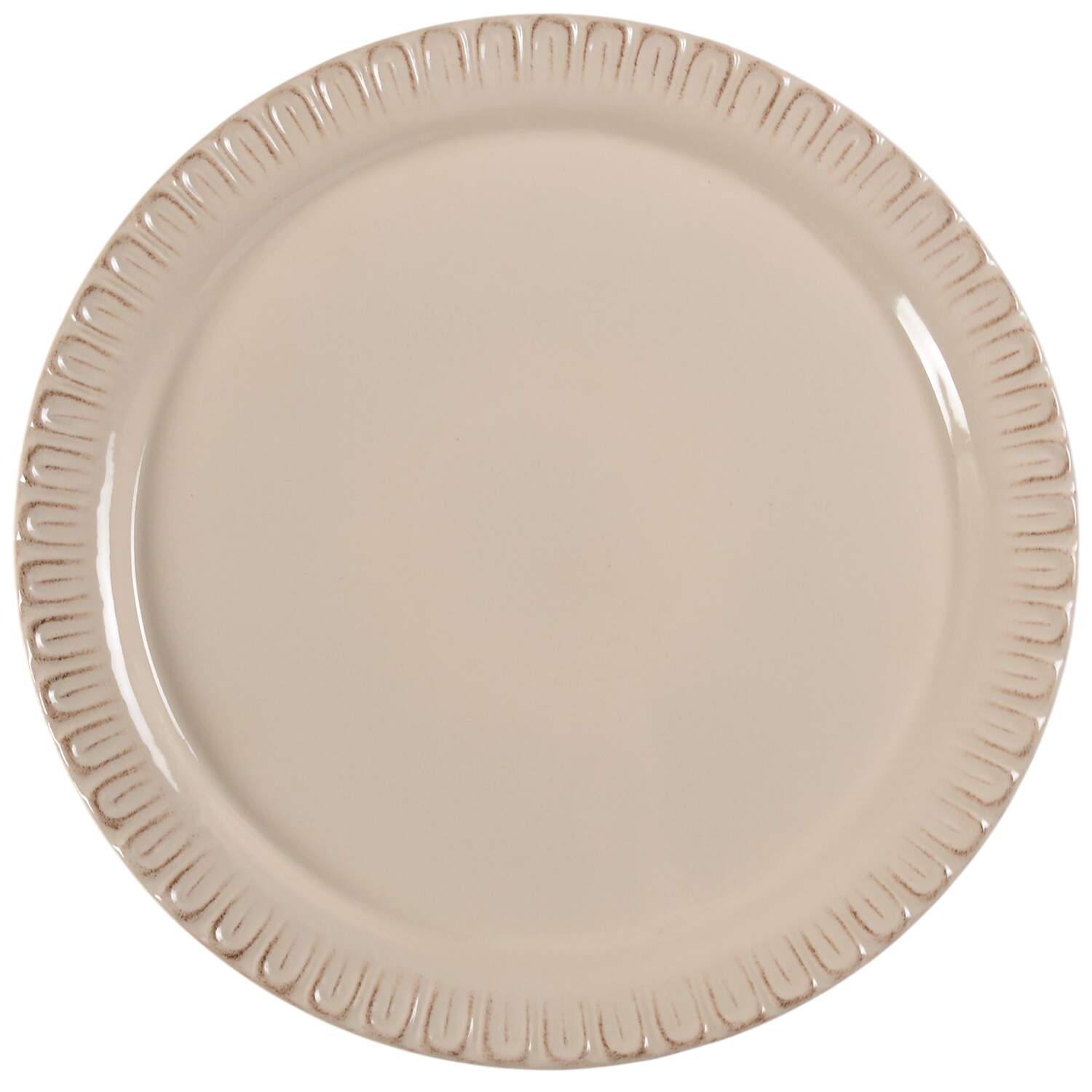 Cream Cake Plate No Glass Dome by GG Collection-1