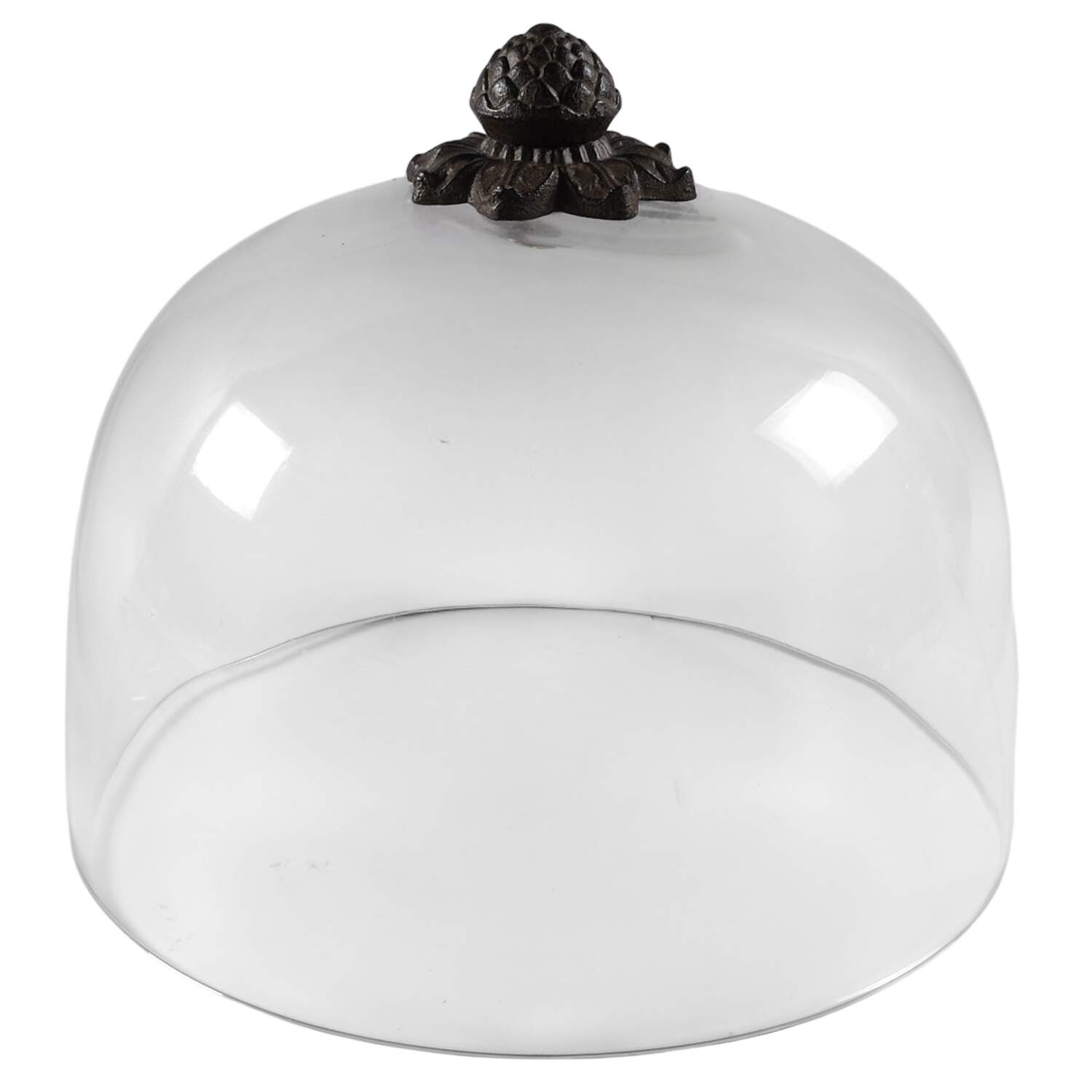 Cream Glass Dome for Cake Plate by GG Collection-1