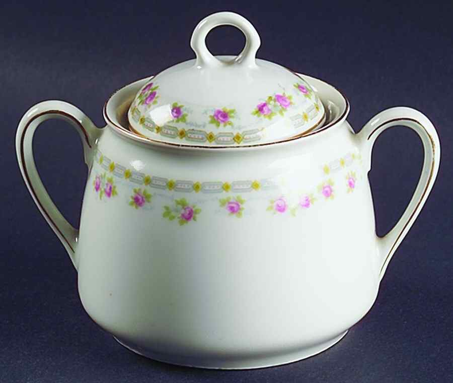 54-297-1 Sugar Bowl & Lid by Otto Grunert-1