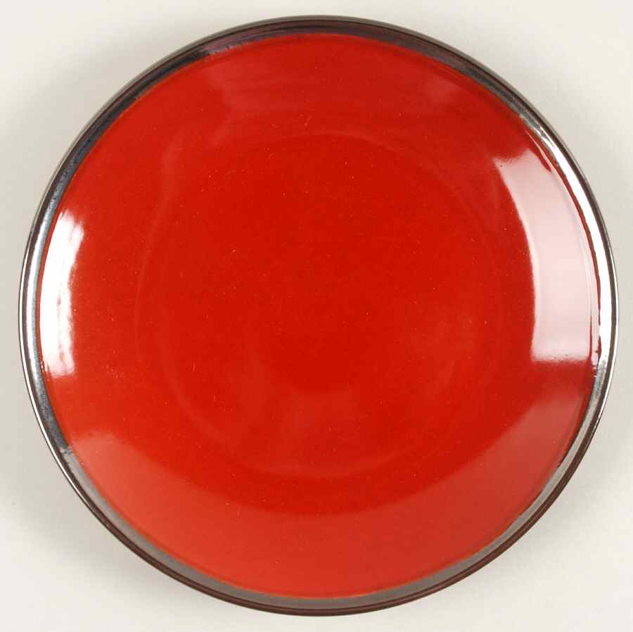 Caterina Red Salad Plate by Gourmet Expressions-1