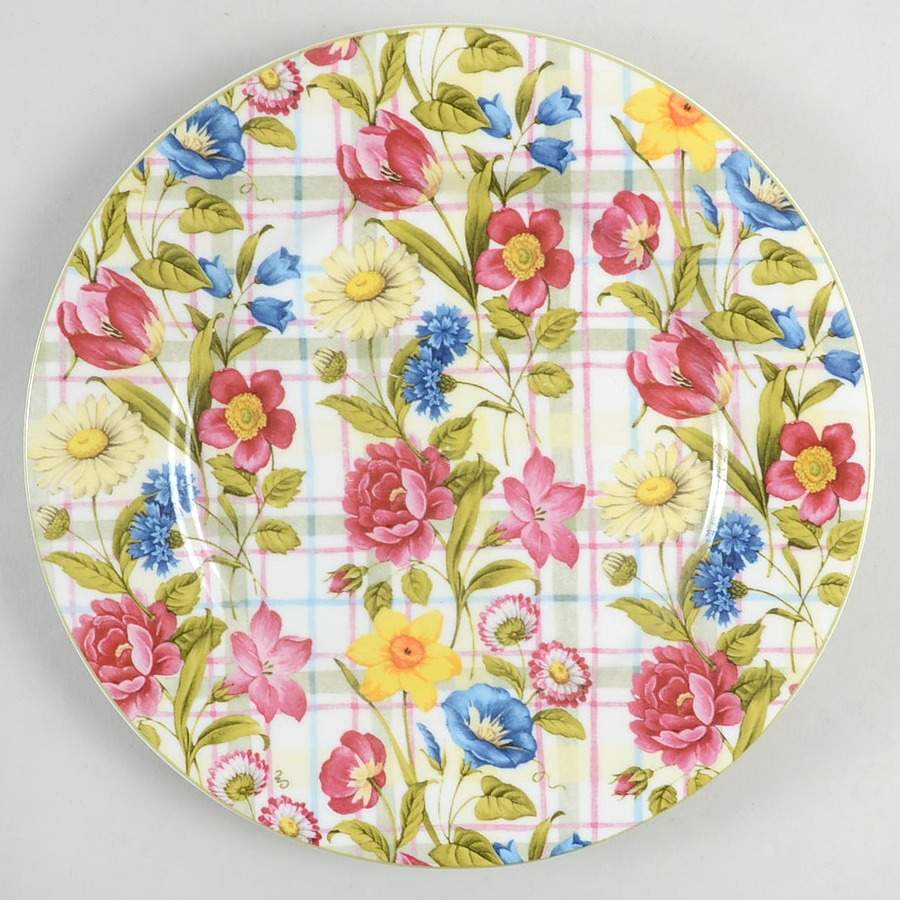 Clair's Spring Bouquet Salad Plate by Gibson Designs-1