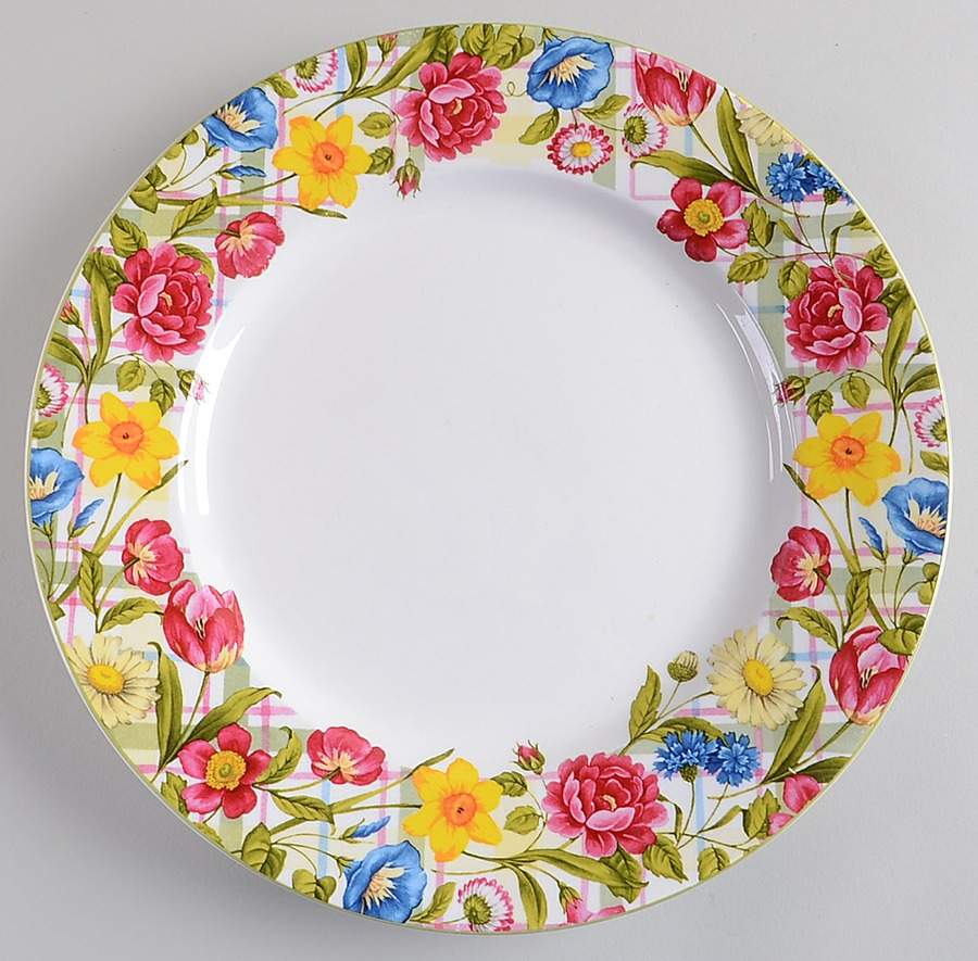 Clair's Spring Bouquet Dinner Plate by Gibson Designs-1