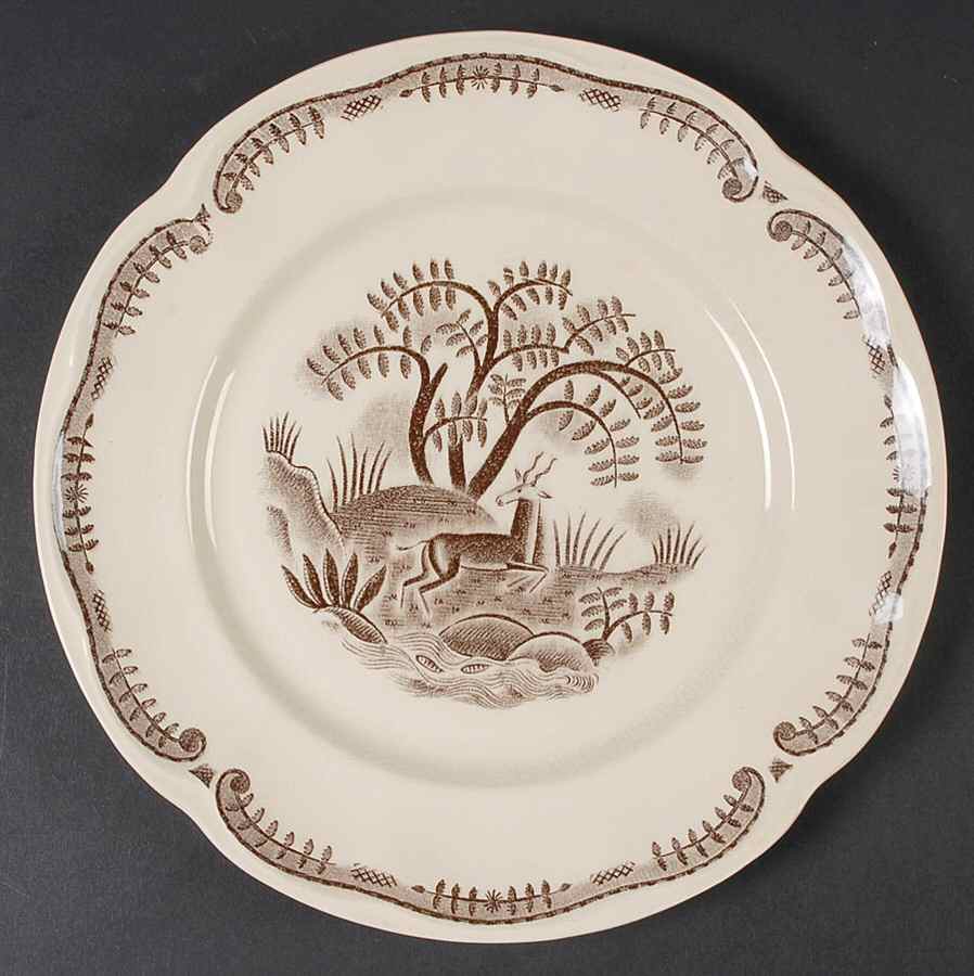 Tibet Dinner Plate by Gefle-1