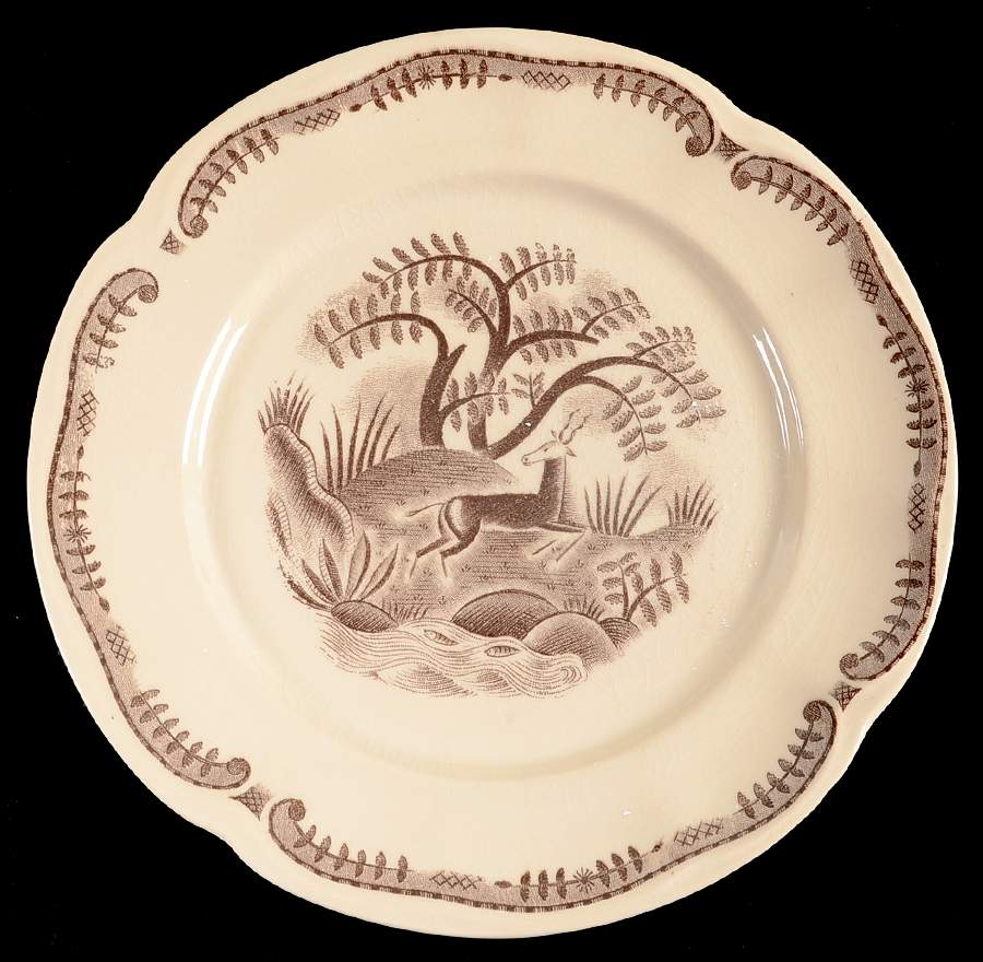Tibet Salad Plate by Gefle-1